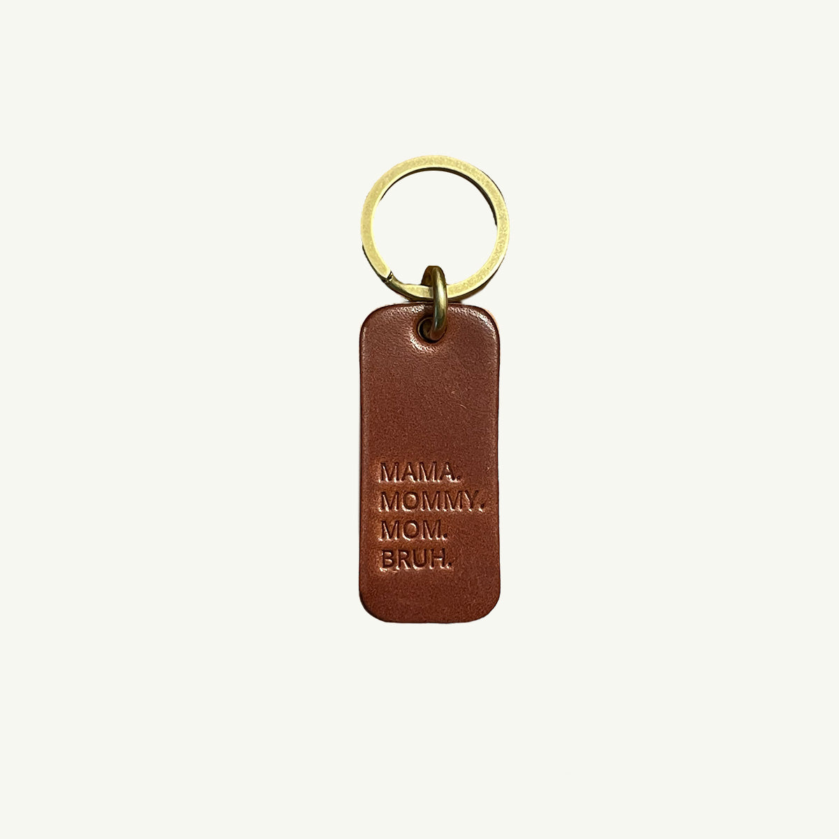 Mama Keychain | Medium Brown