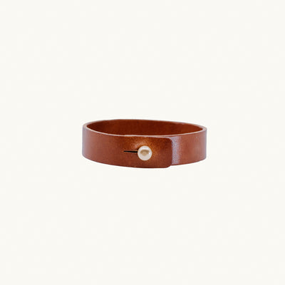 Leather Bracelet | Buck Brown