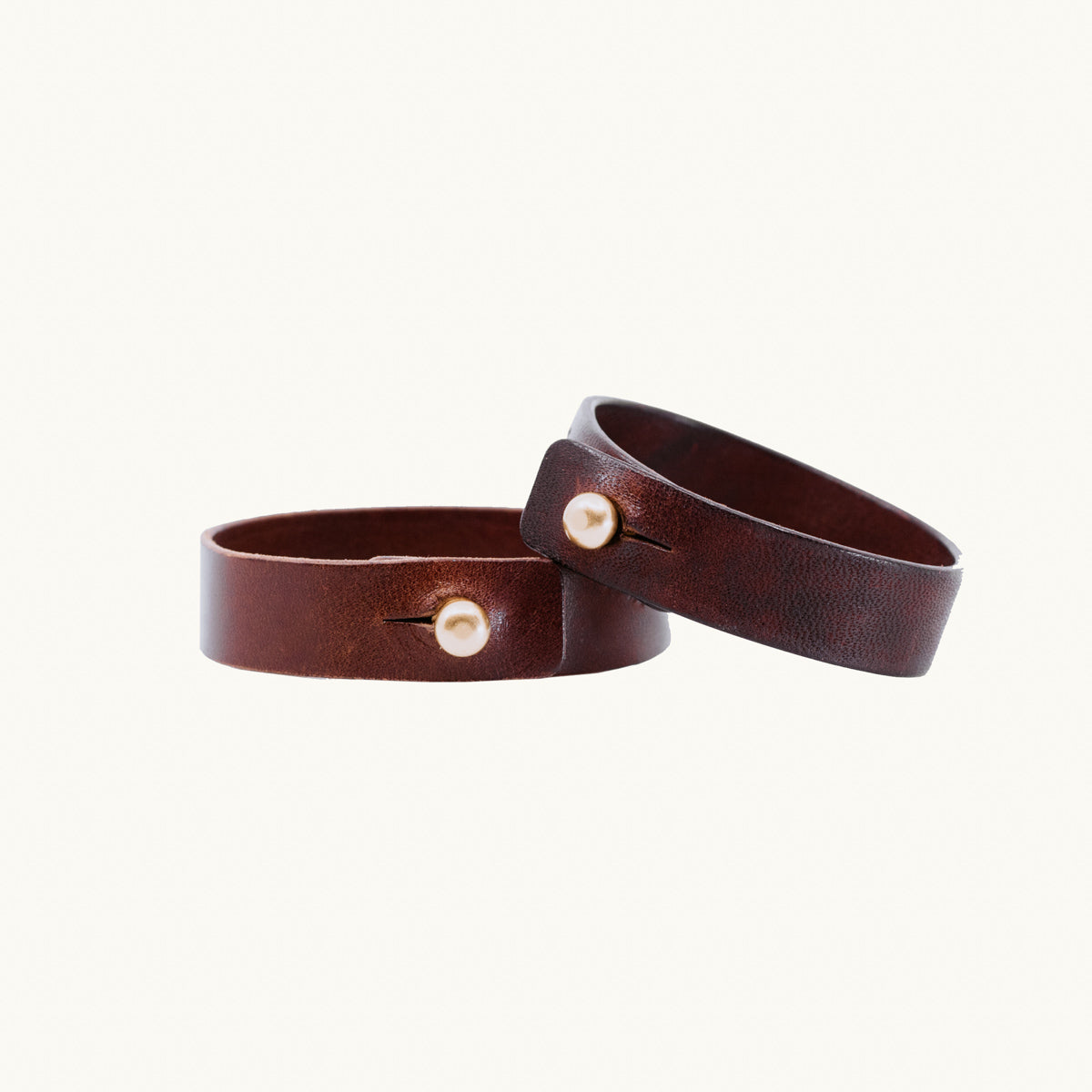 Leather Bracelet | Medium Brown