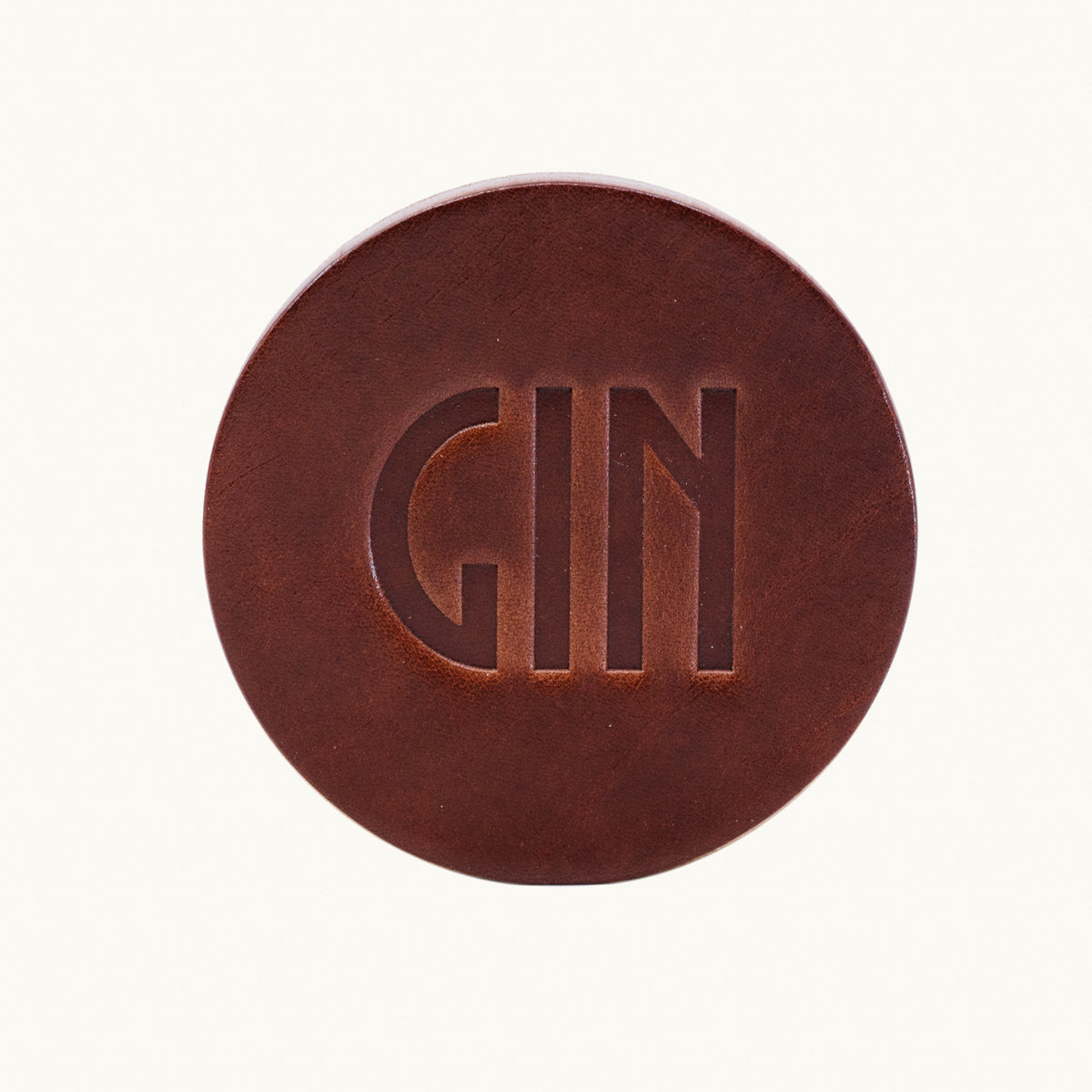 Leather Coaster | Gin
