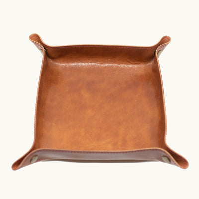 Leather Valet Tray | Buck Brown